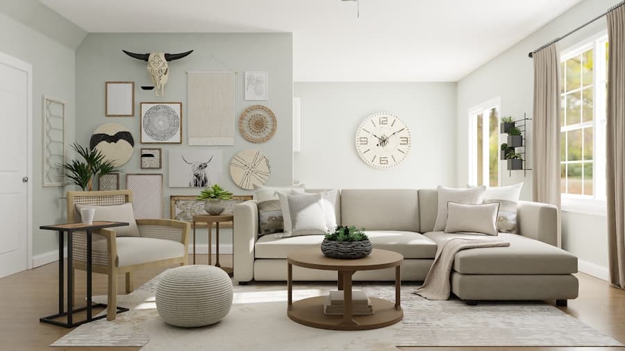 Modern classic home interior